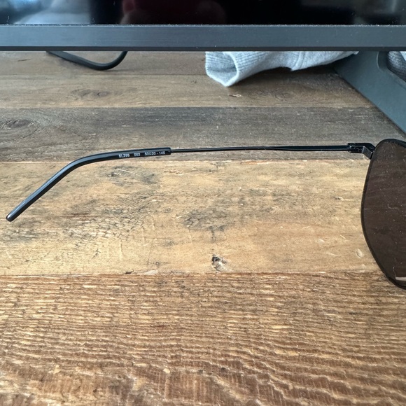 Saint Laurent Black Round Frame Sunglasses main image 9